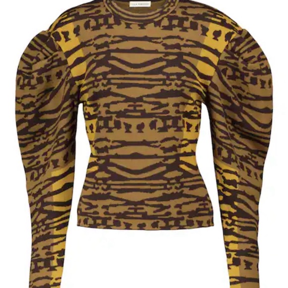 Ulla Johnson Livia Jacquard Wool Sweater